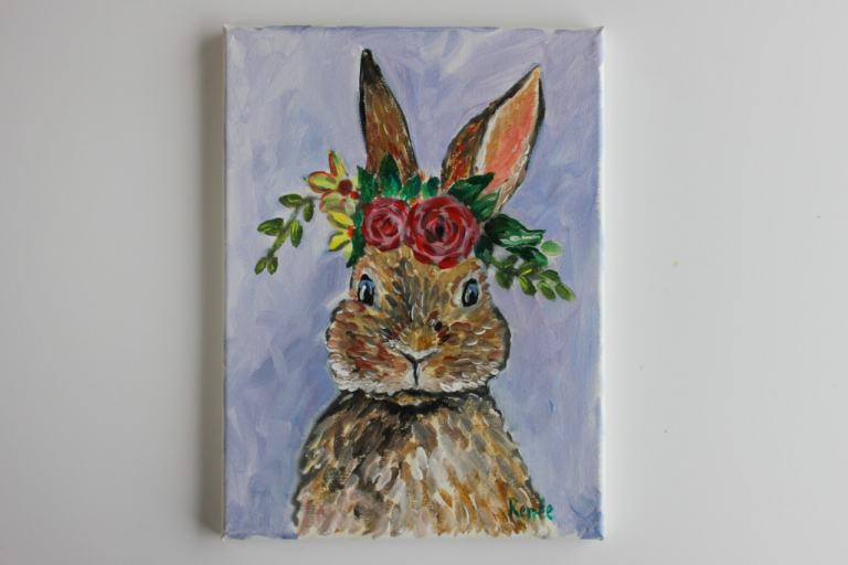 Floral Bunny
