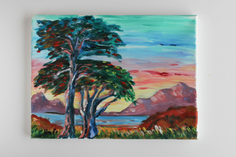 Mountains & Trees